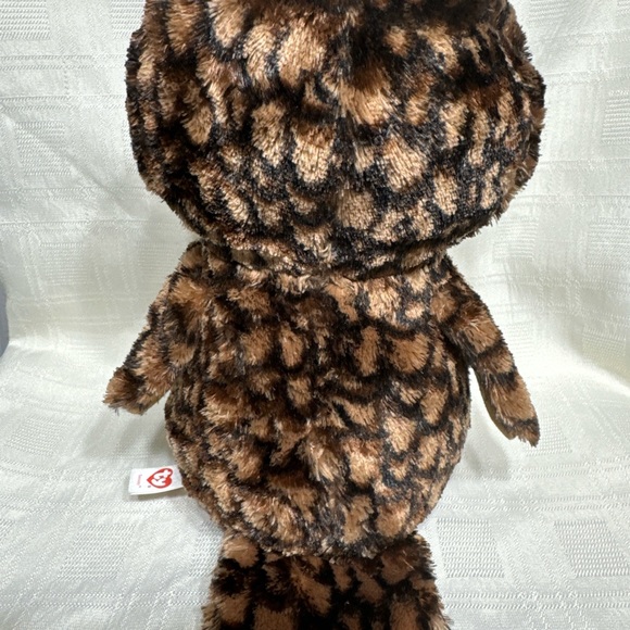 Ty Sammy the owl beanie boo 9” aprox played with condition medium beanie boo - Picture 3 of 7